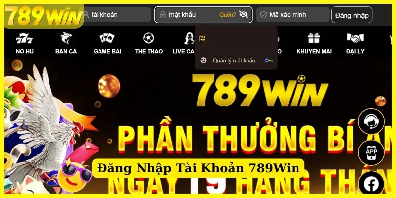 Các bước đăng nhập 789Win đơn giản và an toàn