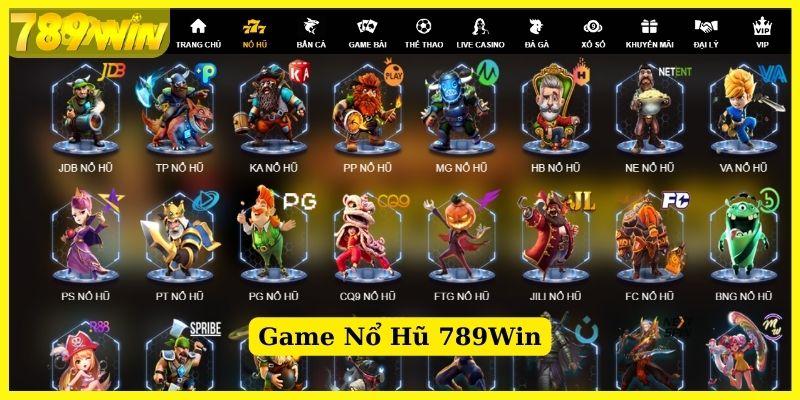 Các sản phẩm nổ hũ 789Win chất lượng