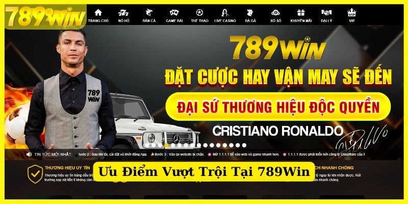 Những điểm mạnh nổi bật có tại nhà cái 789Win