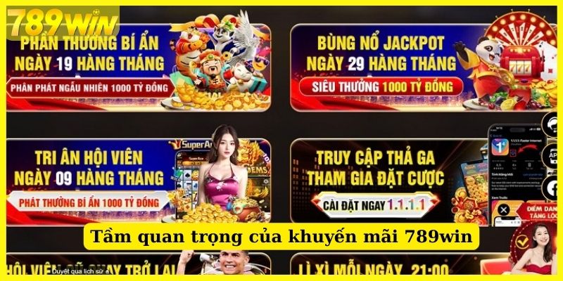 Sức hút của khuyến mãi 789win